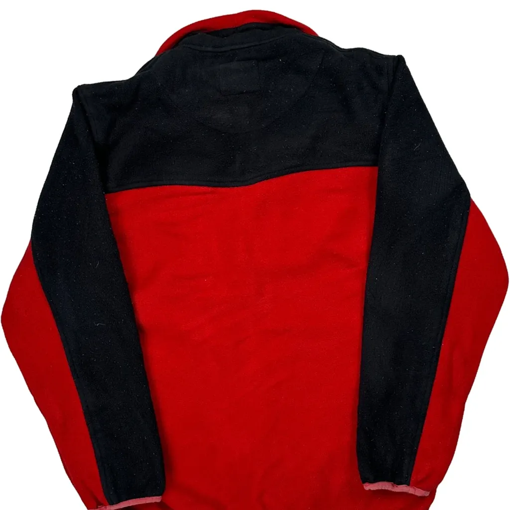 New Balance Fleece Jacket - Large Red Polyester - Image 6