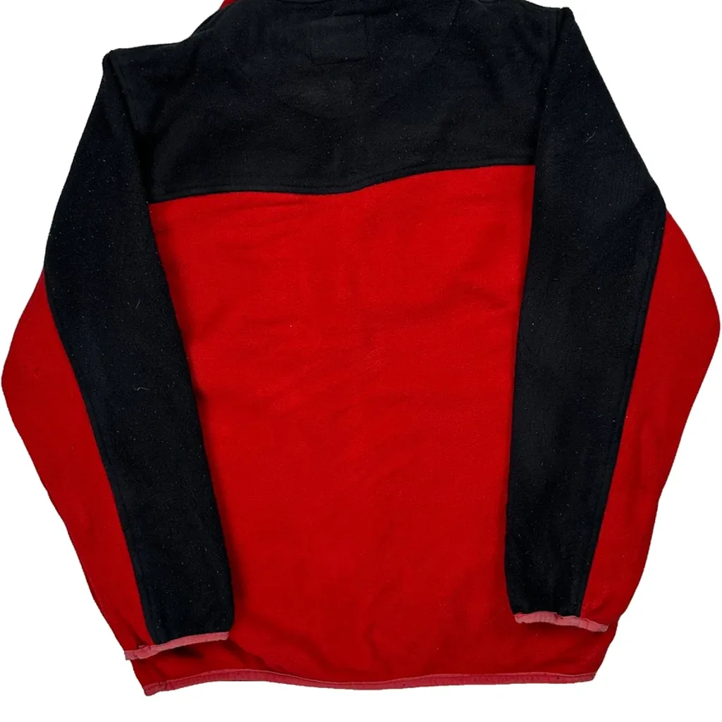 New Balance Fleece Jacket - Large Red Polyester - Image 7