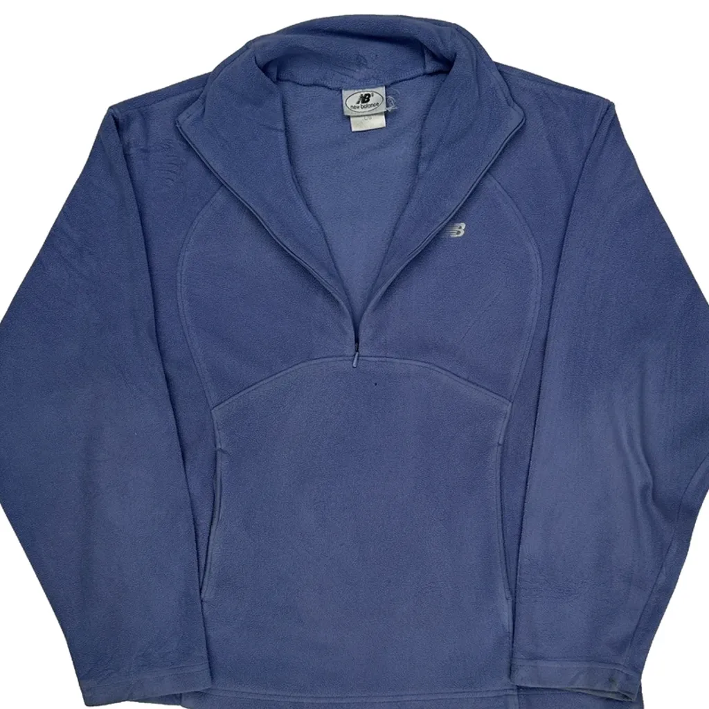 New Balance Fleece - Large Blue Polyester - Image 5