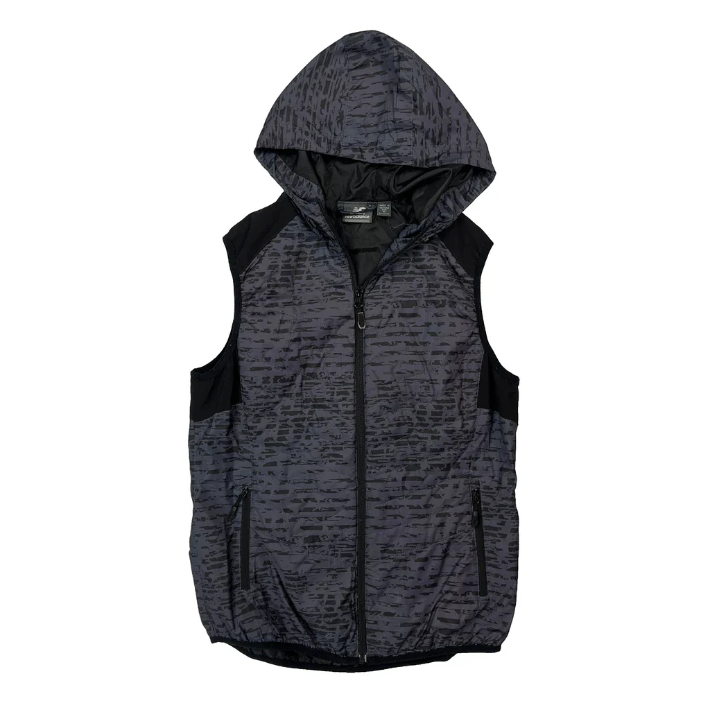 New Balance Gilet - Medium Grey Polyester