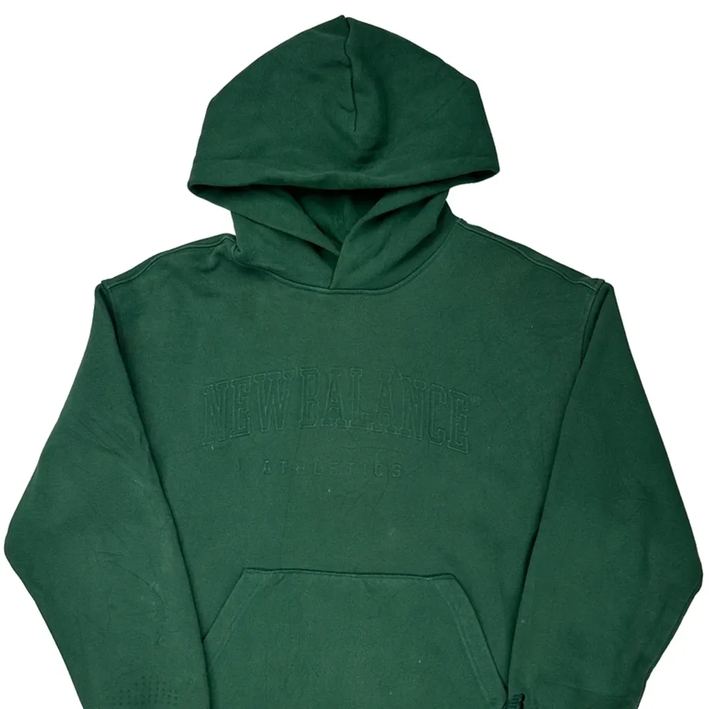 New Balance Hoodie - XS Green Cotton - Image 4