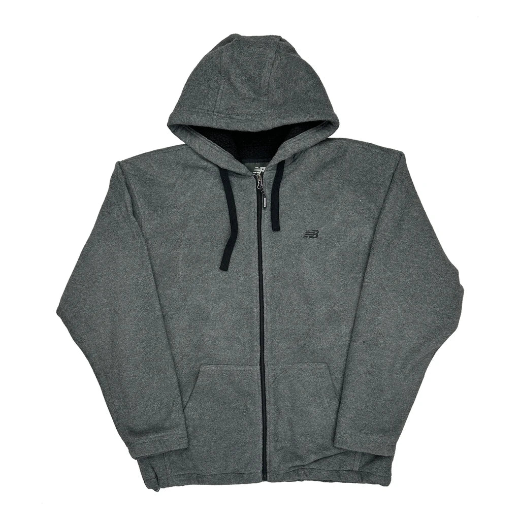 New Balance Hoodie - Medium Grey Polyester