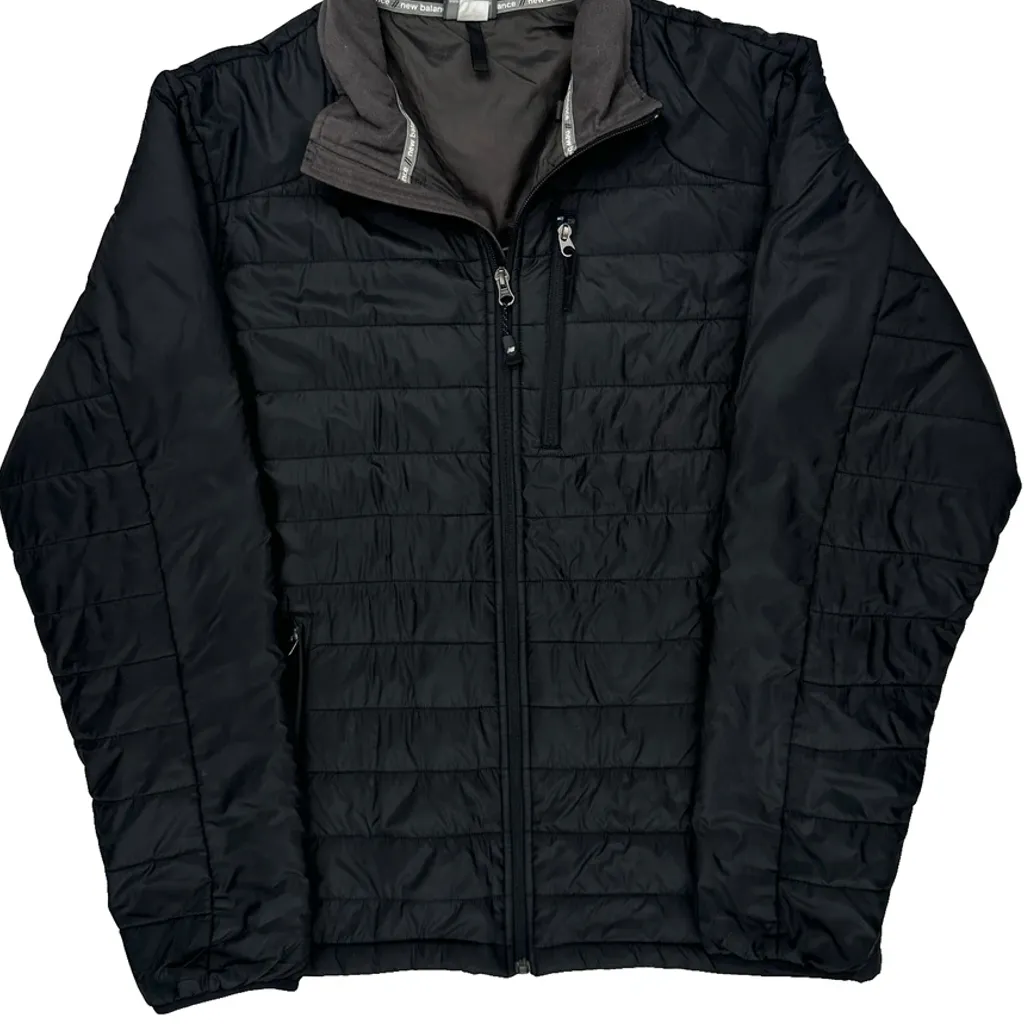 New Balance Jacket - Large Black Polyester - Image 4