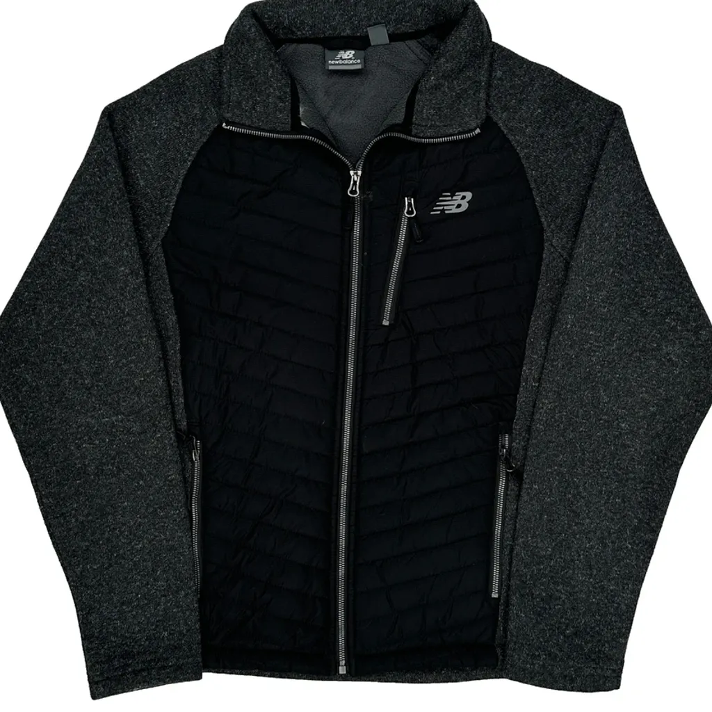 New Balance Jacket - Small Grey Polyester - Image 5