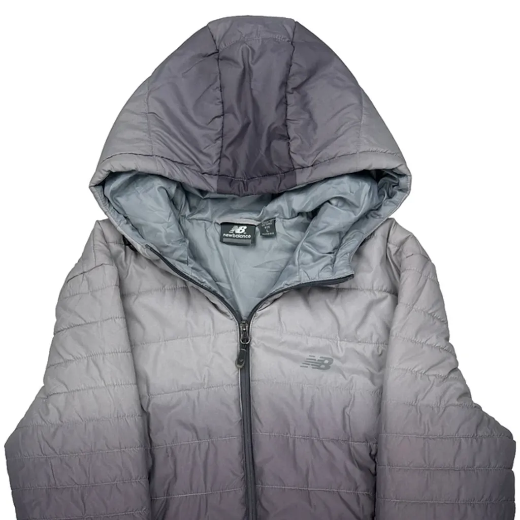 New Balance Puffer - Large Gray Polyester - Image 4