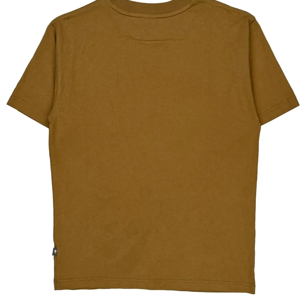 New Balance T-Shirt - Small Brown Cotton - Image 6