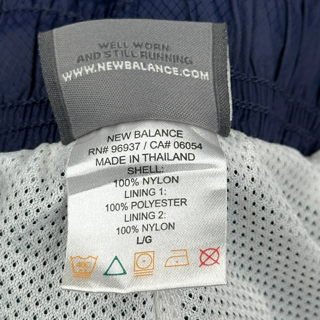 New Balance Tracksuit - Large Navy Nylon - Image 4