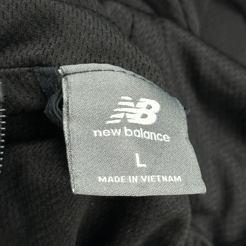 New Balance Windbreaker - Large Black Polyester - Image 3