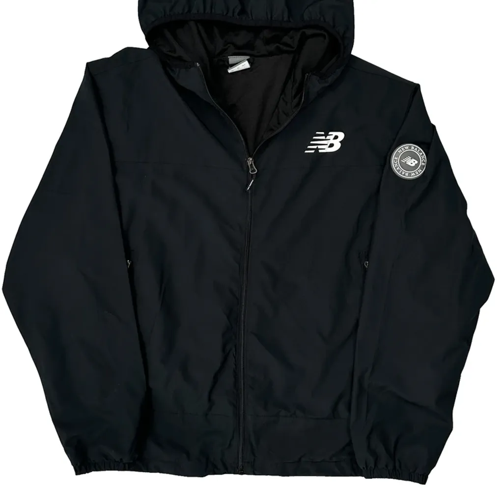 New Balance Windbreaker - Large Black Polyester - Image 4