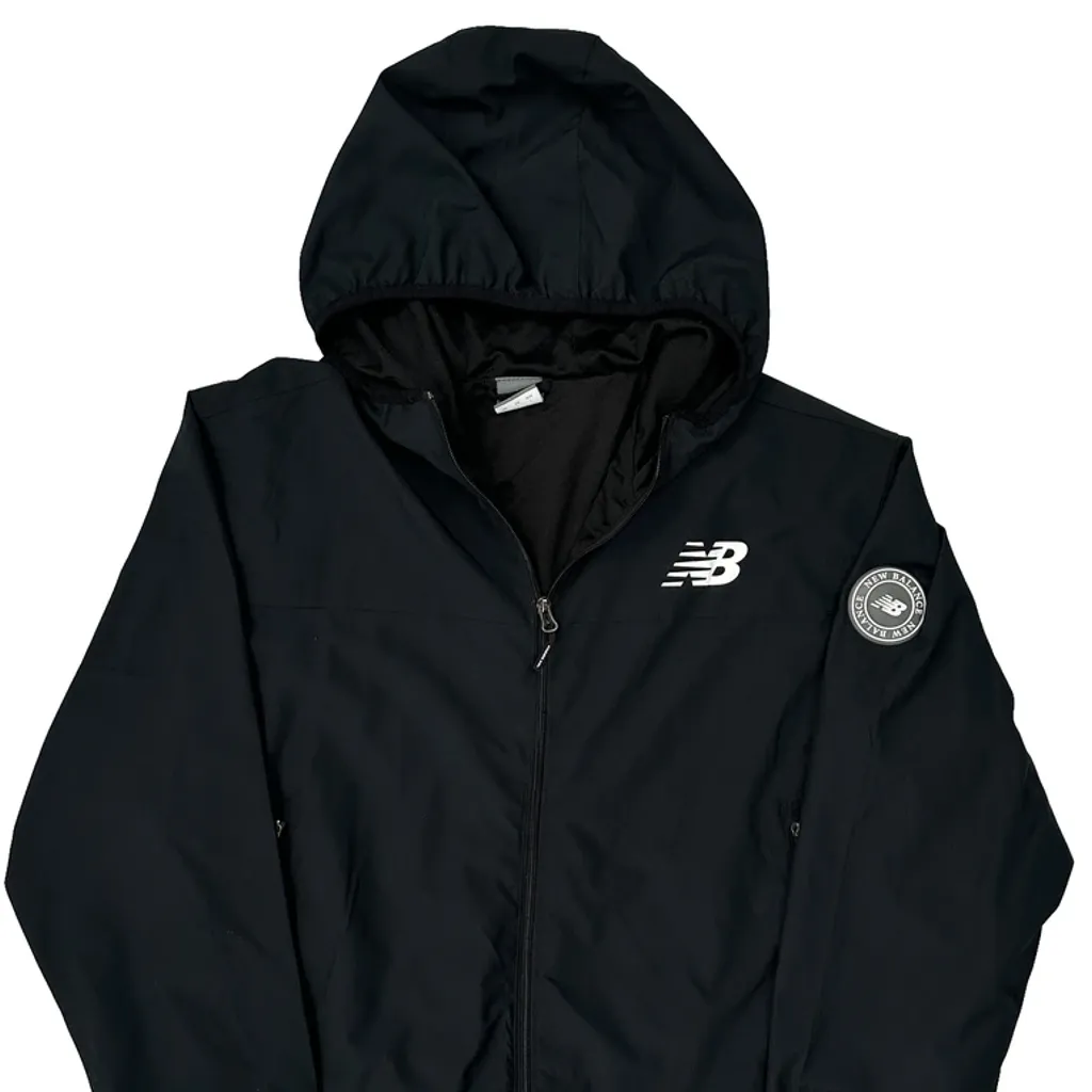 New Balance Windbreaker - Large Black Polyester - Image 5
