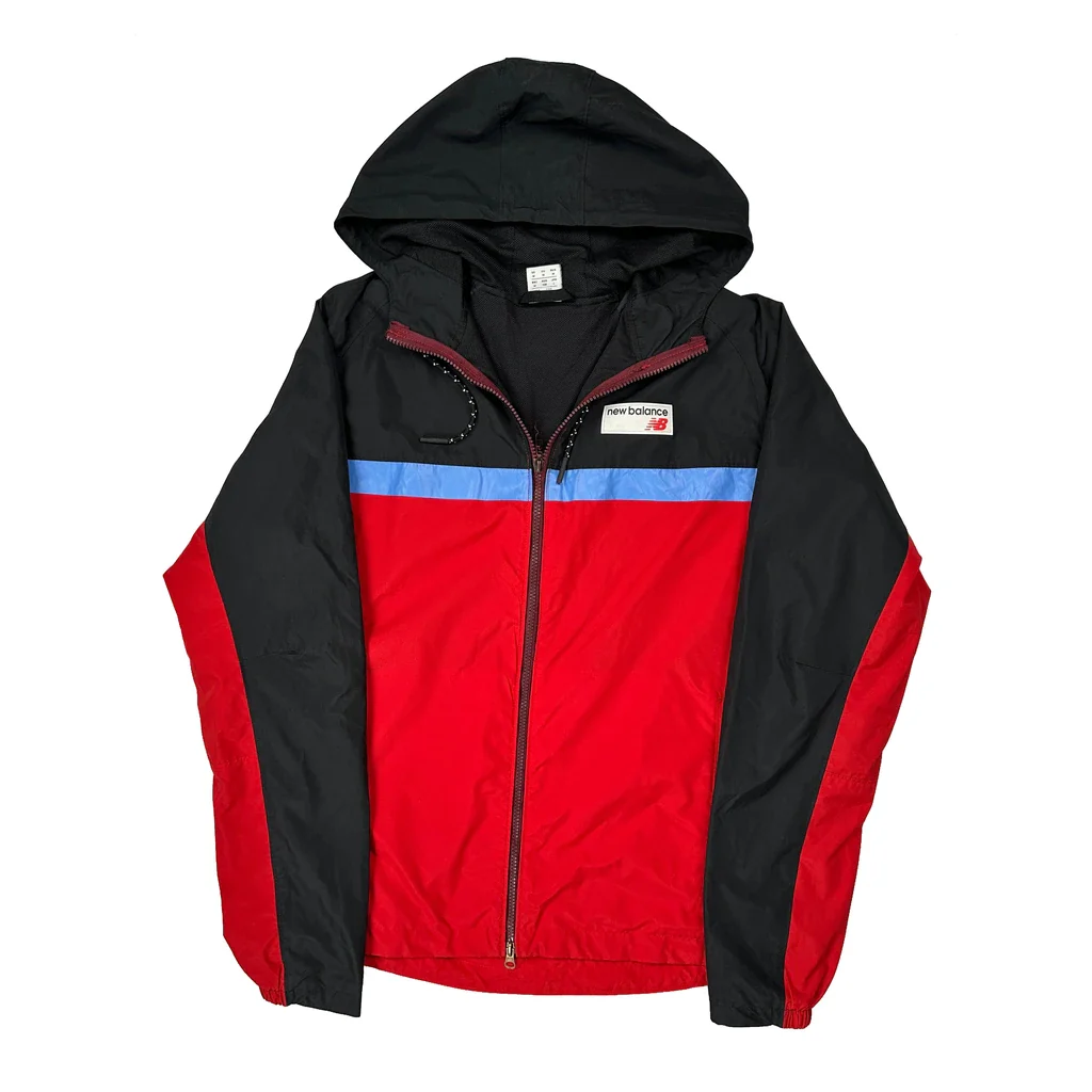 New Balance Windbreaker - Medium Black Polyester
