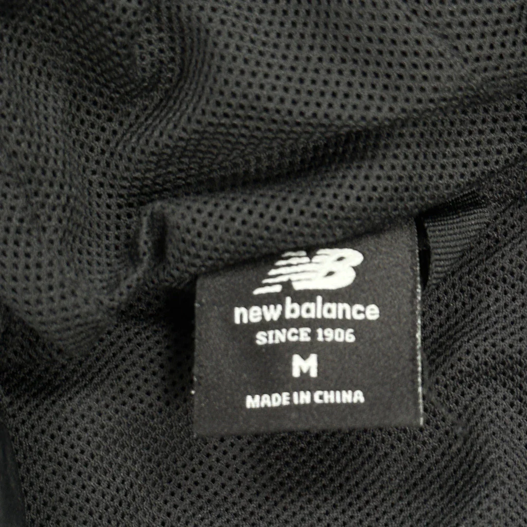 New Balance Windbreaker - Medium Black Polyester - Image 3