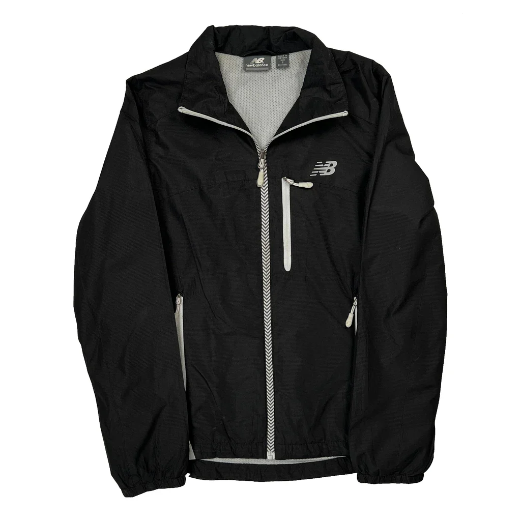 New Balance Windbreaker - Small Black Polyester