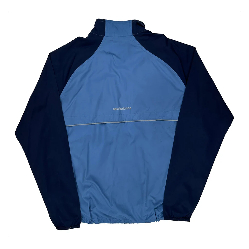 New Balance Windbreaker - Small Blue Polyester - Image 2