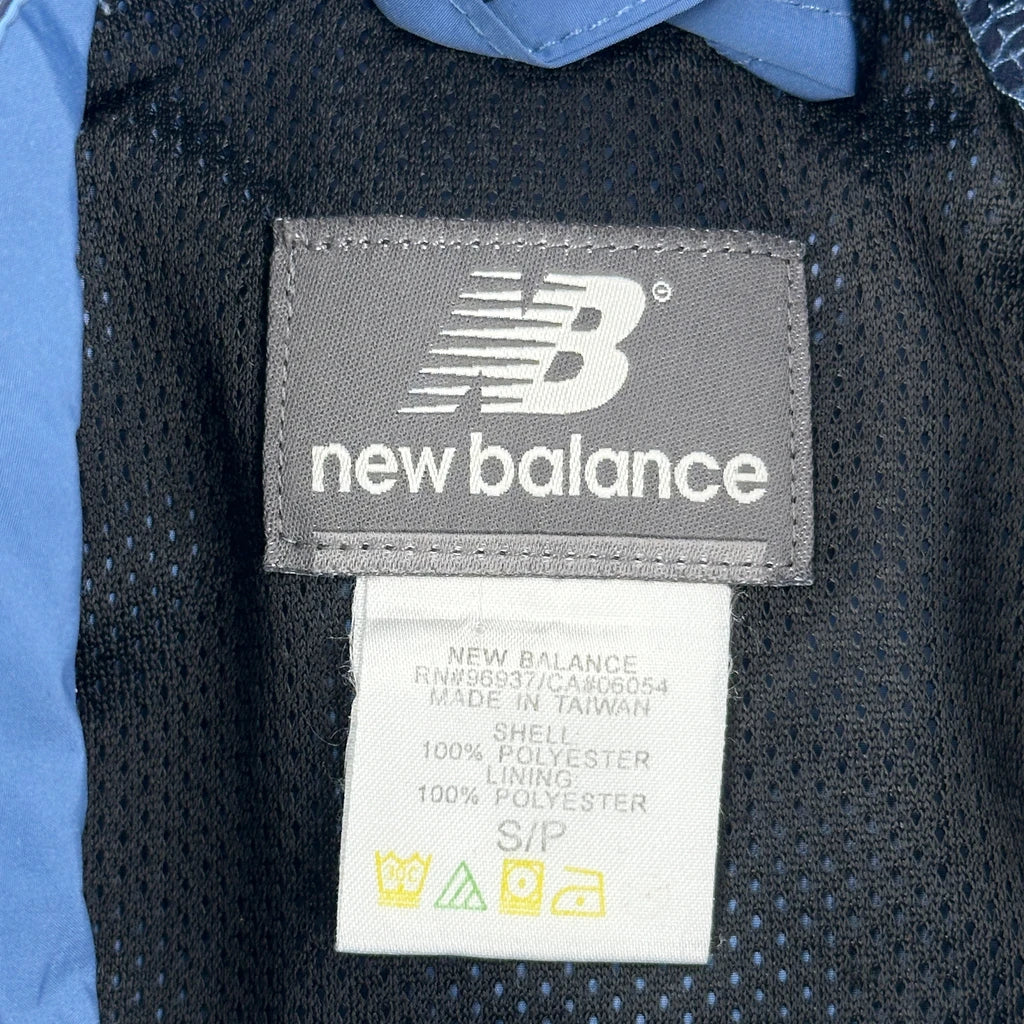 New Balance Windbreaker - Small Blue Polyester - Image 3
