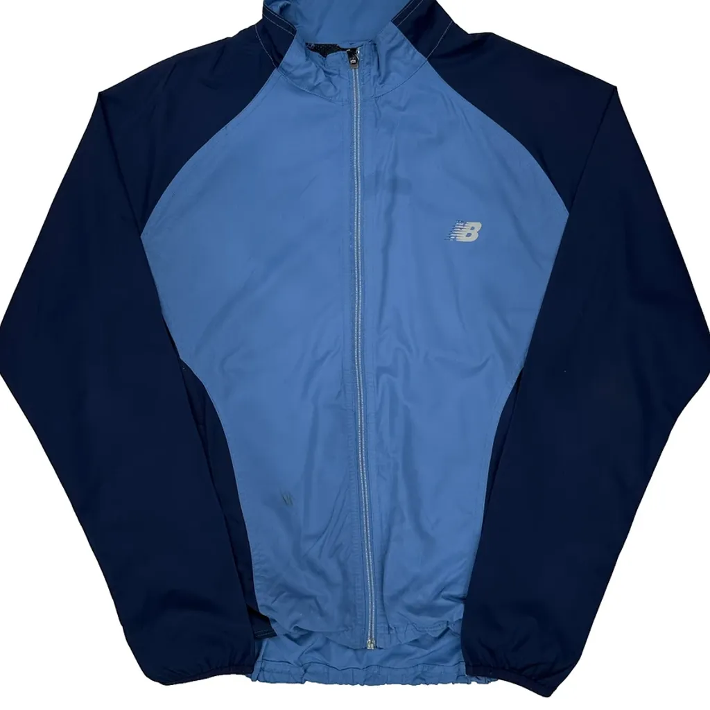 New Balance Windbreaker - Small Blue Polyester - Image 5