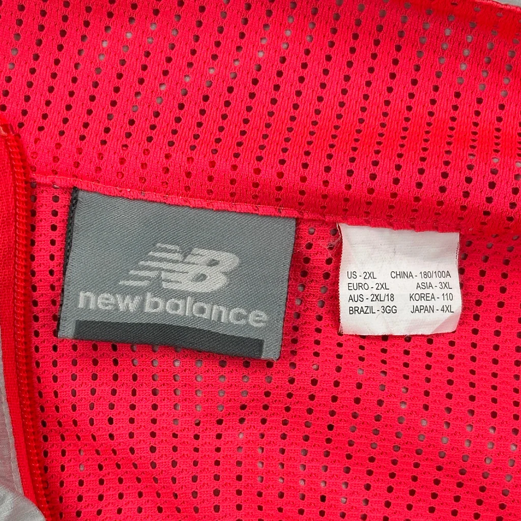 New Balance Windbreaker - 2XL Gray Polyester - Image 3