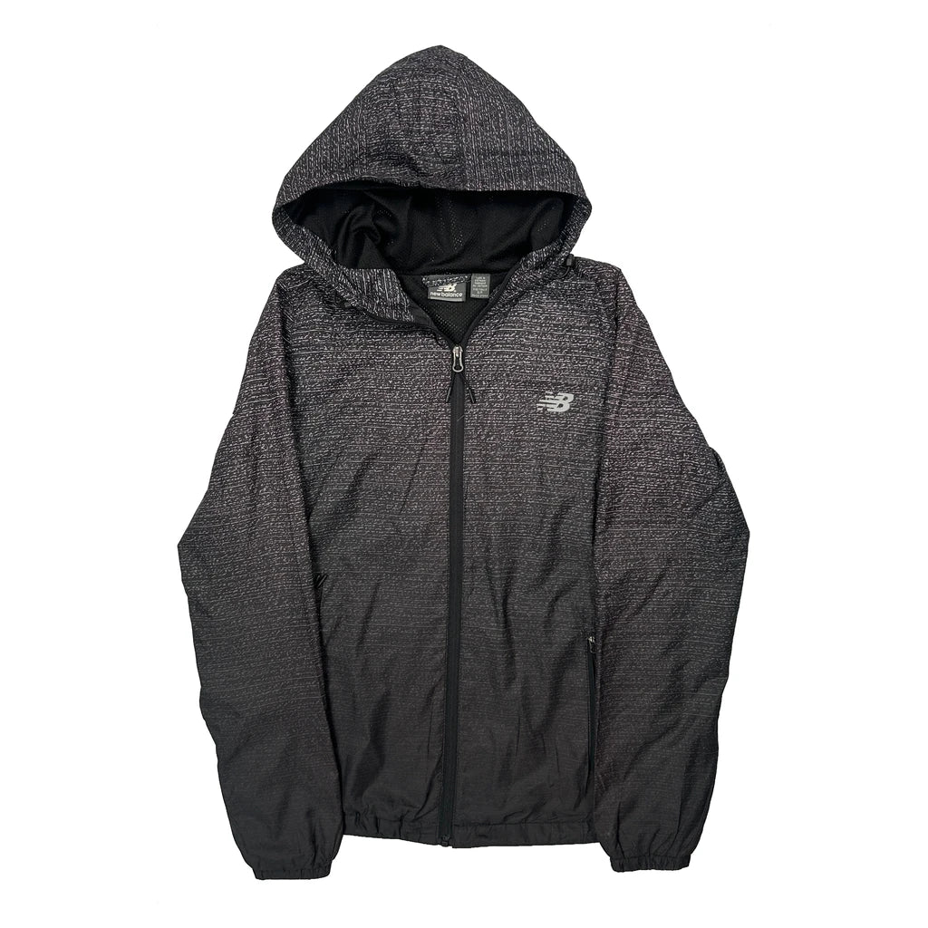 New Balance Windbreaker - Small Grey Polyester