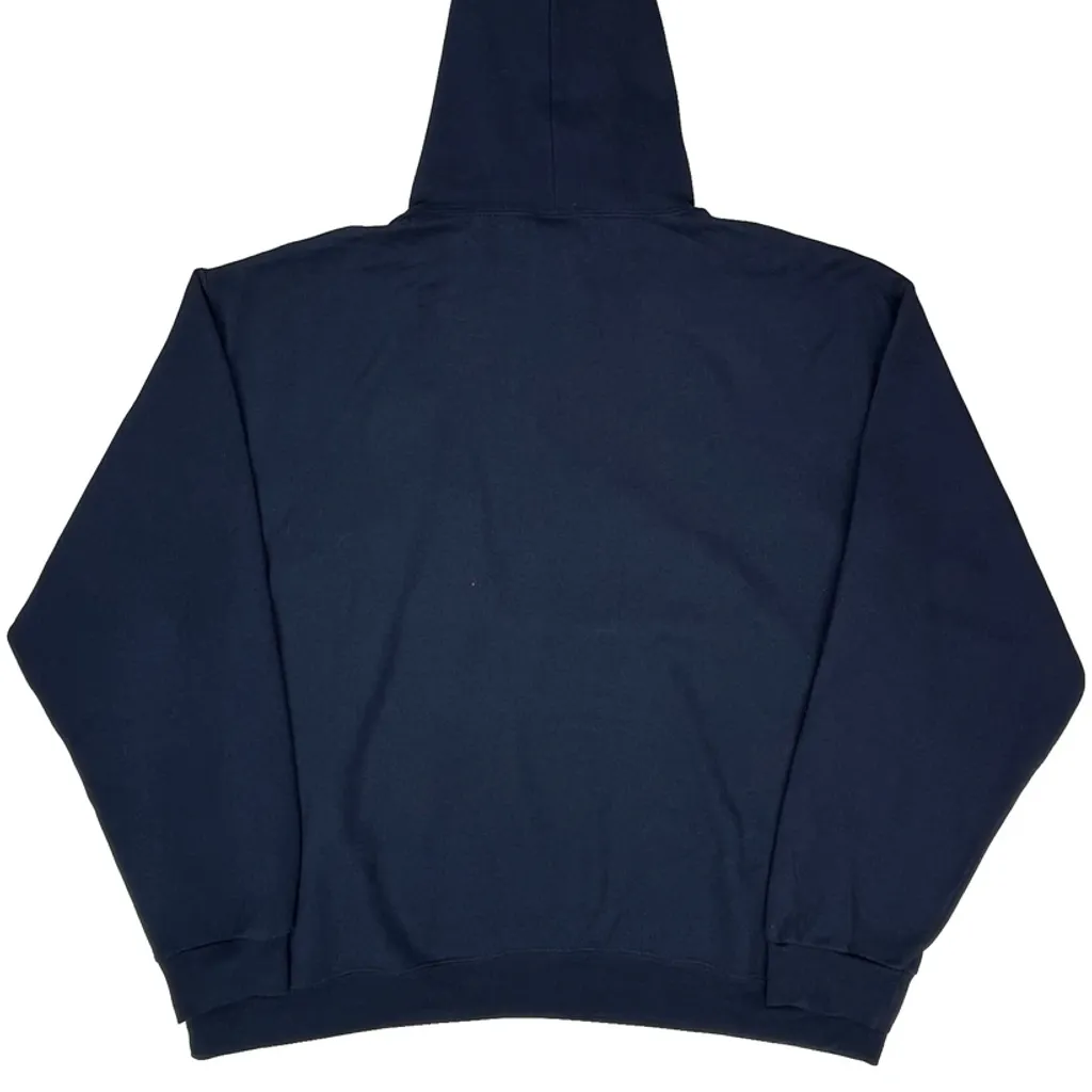 New England Patriots Nfl Football Hoodie - XL Navy Cotton - Image 6