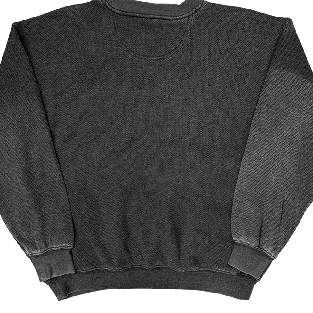 New England Patriots Nfl Football Sweatshirt - Large Grey Cotton - Image 6
