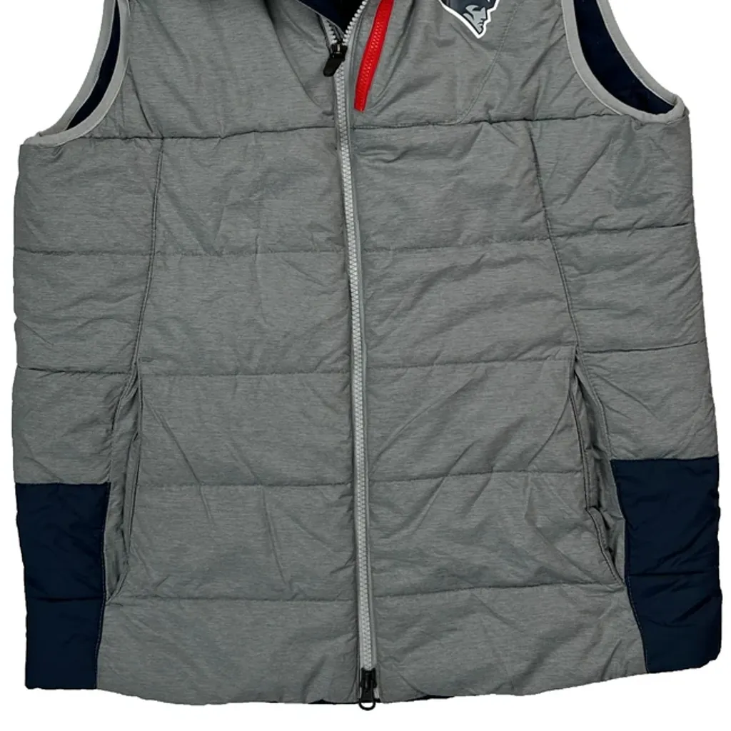New England Patriots Nike Nfl Gilet - Small Grey Polyester - Image 5