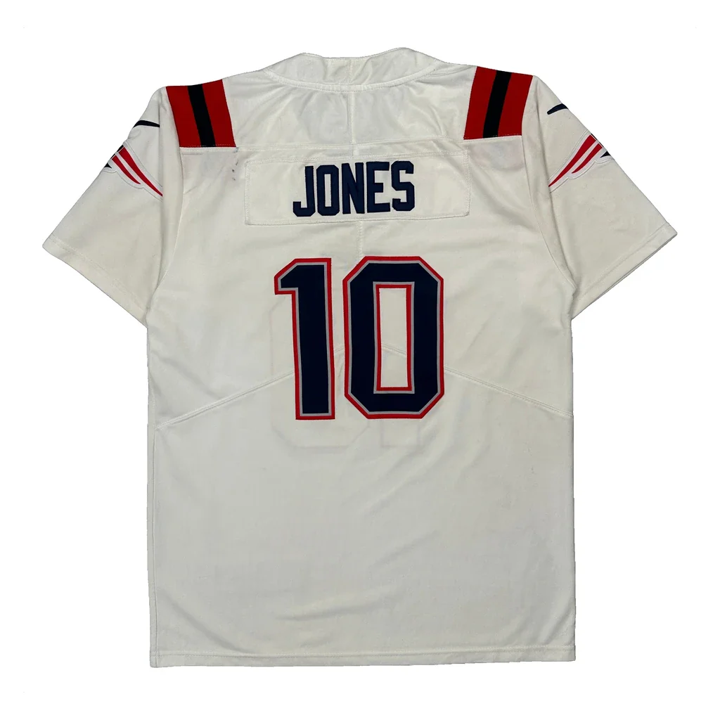 New England Patriots Nike Nfl Jersey - Small White Polyester - Image 2