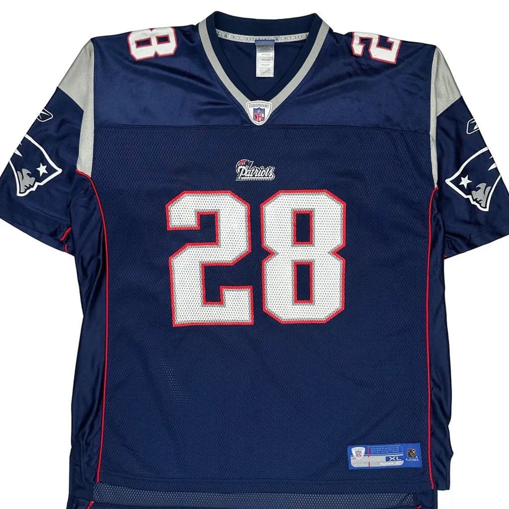 New England Patriots Reebok Dillon Nfl Jersey - XL Blue Nylon - Image 4