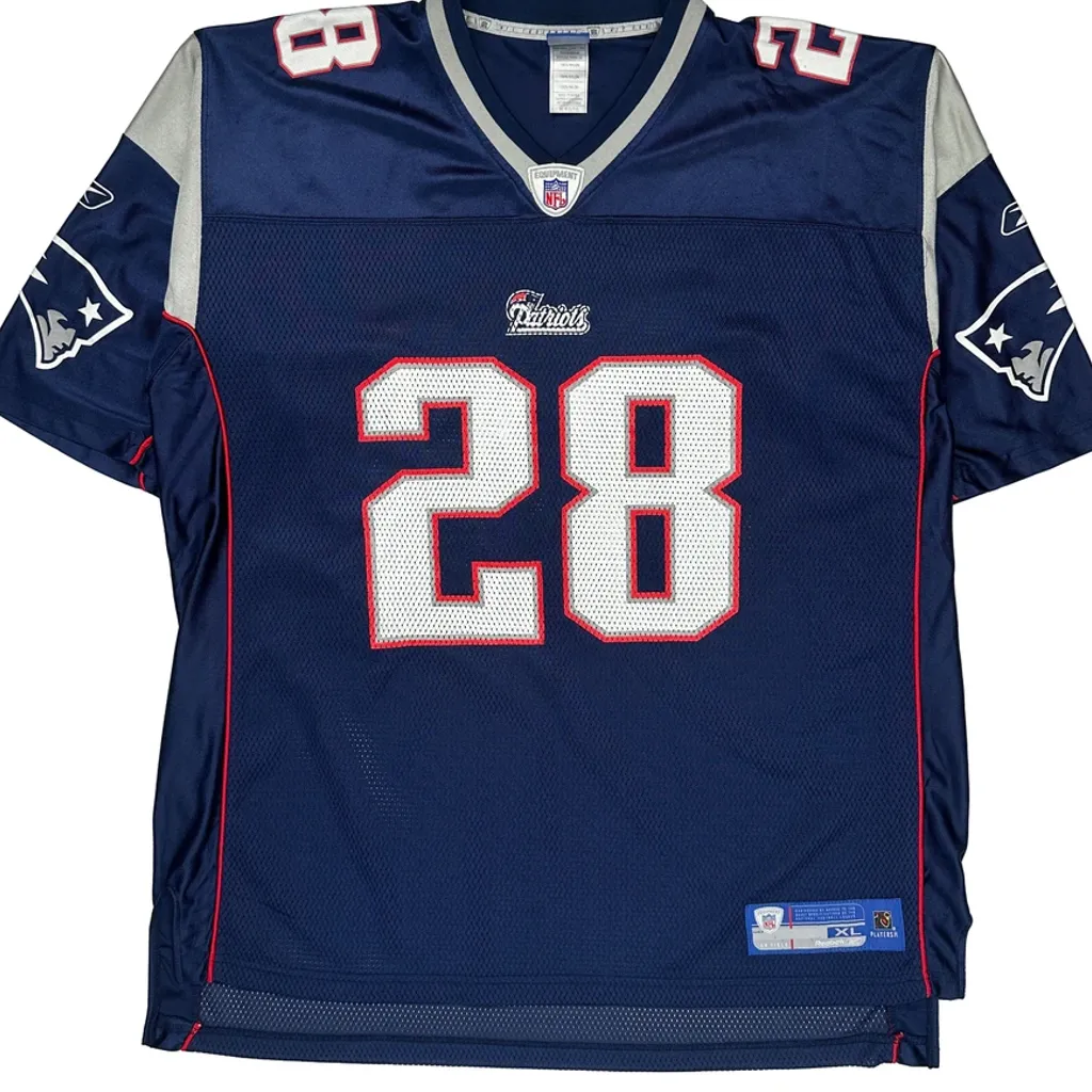 New England Patriots Reebok Dillon Nfl Jersey - XL Blue Nylon - Image 5