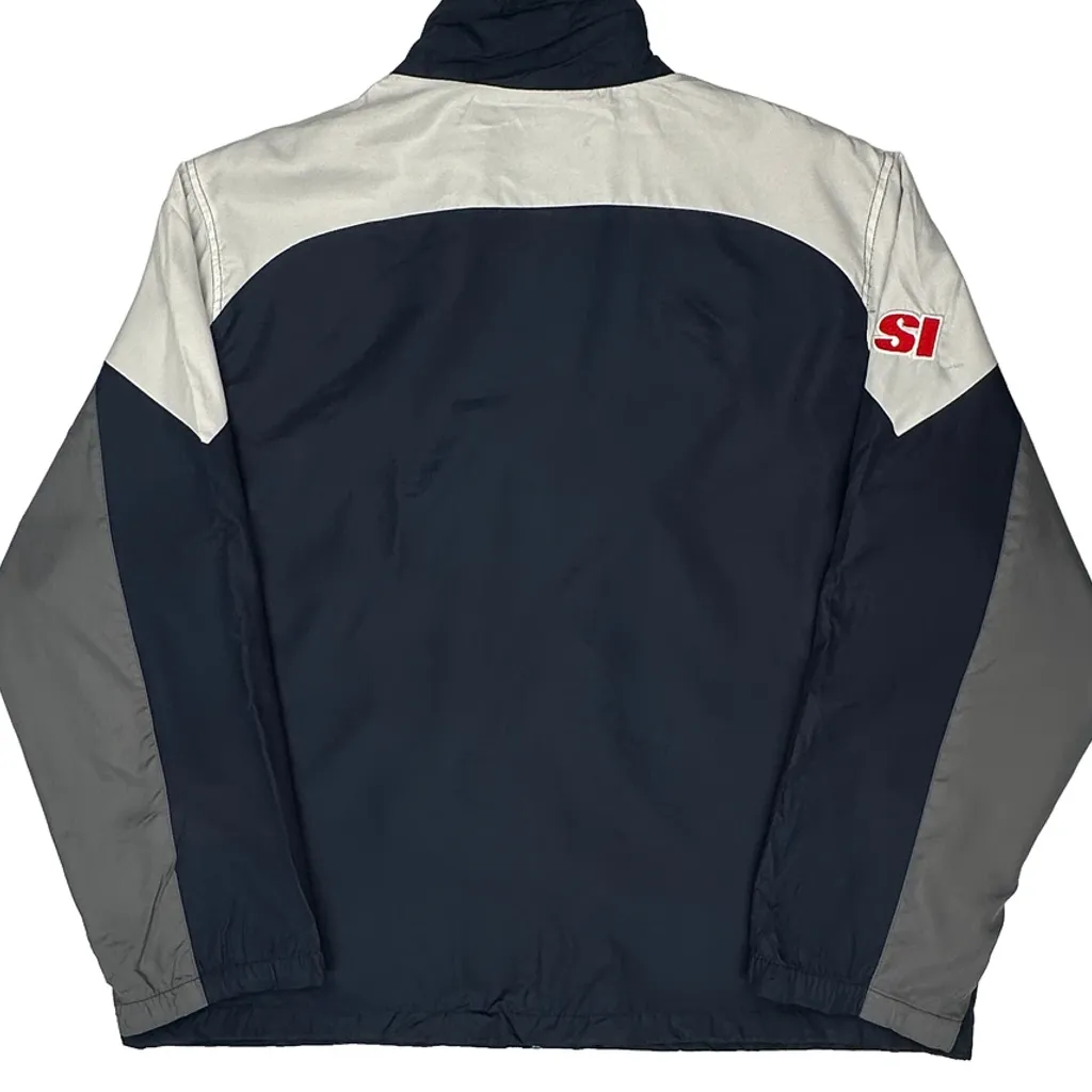 New England Patriots Reebok Football Windbreaker - XL Navy Polyester - Image 7