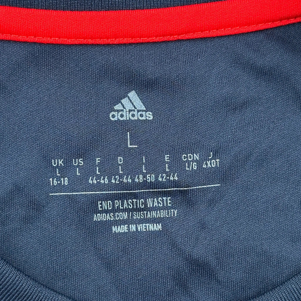 New England Revolution Adidas Jersey - Large Navy Polyester - Image 3