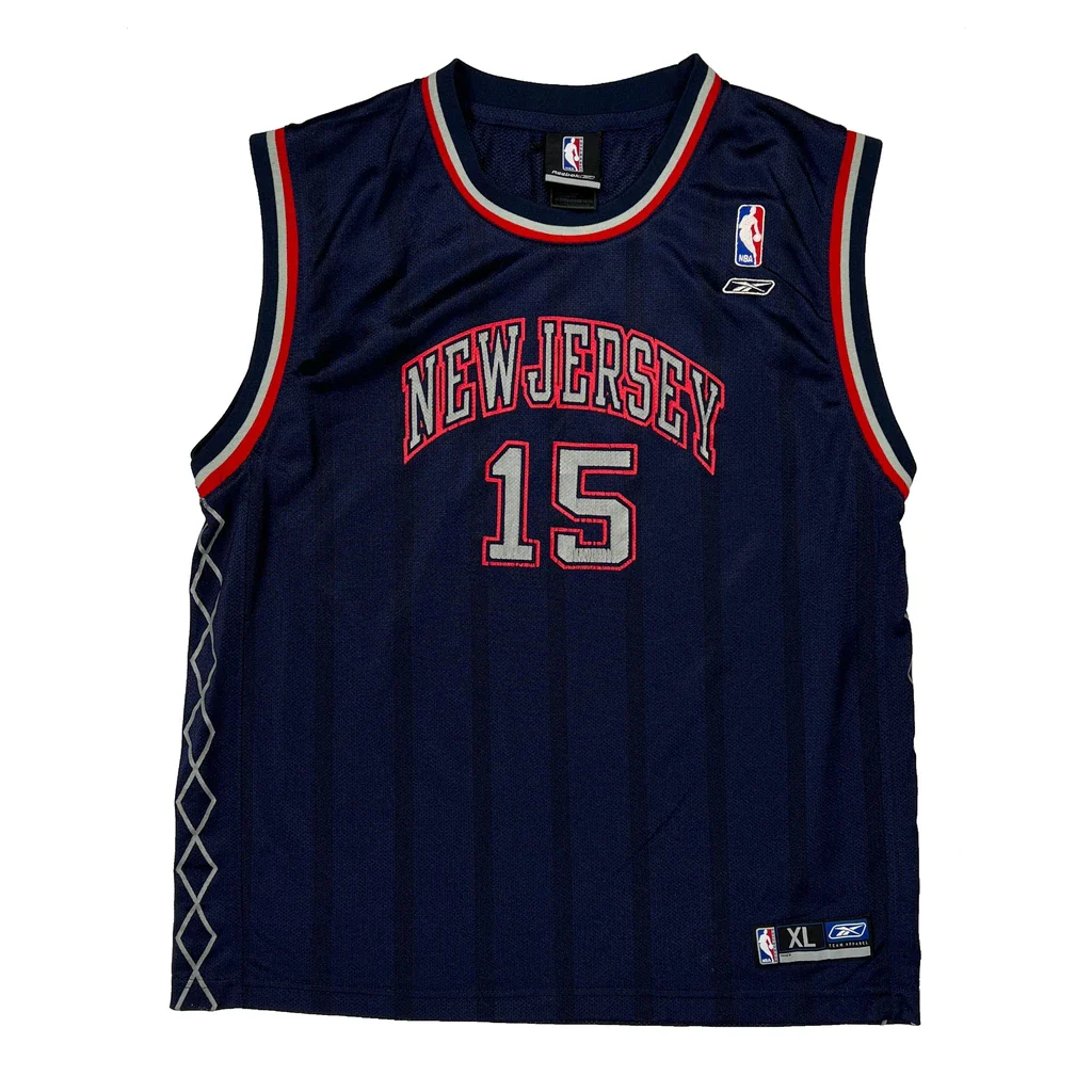New Jersey Reebok Nba Jersey - XL Navy Polyester