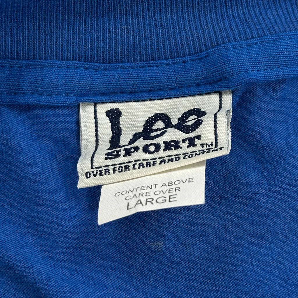 New York Giants Lee Sport Nfl T-Shirt - Large Blue Cotton - Image 3