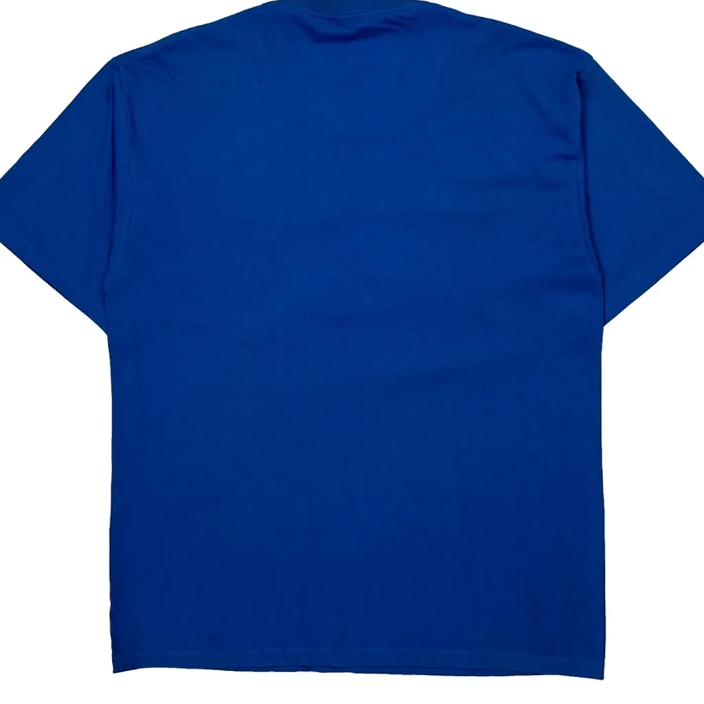 New York Giants Lee Sport Nfl T-Shirt - Large Blue Cotton - Image 7