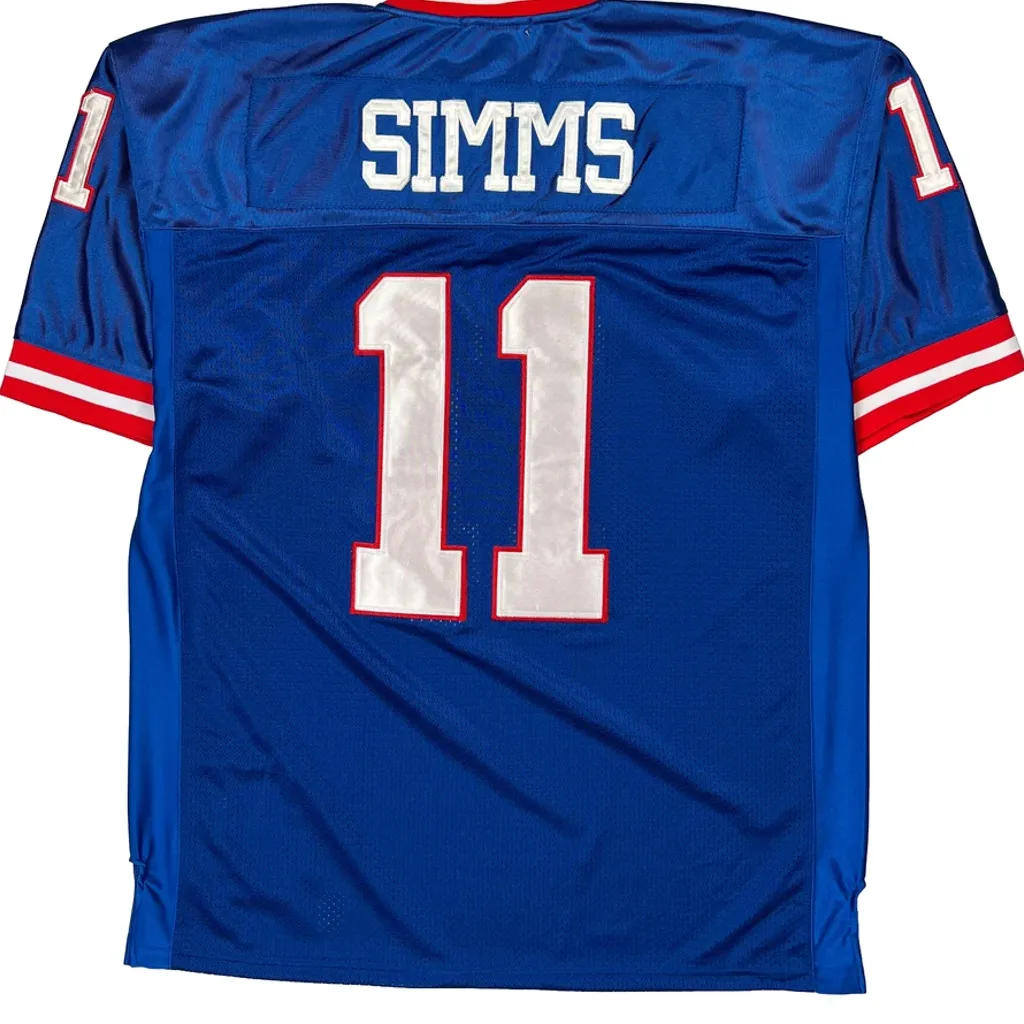 New York Giants Mitchell & Ness Nfl Football Jersey - 2XL Red Nylon - Image 7