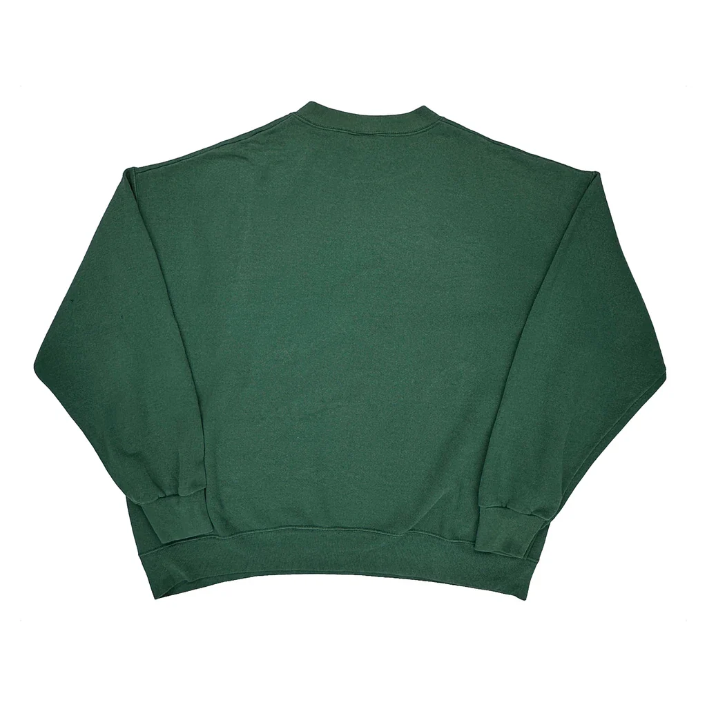 New York Jets Lee Sport Football Sweatshirt - XL Green Cotton - Image 2