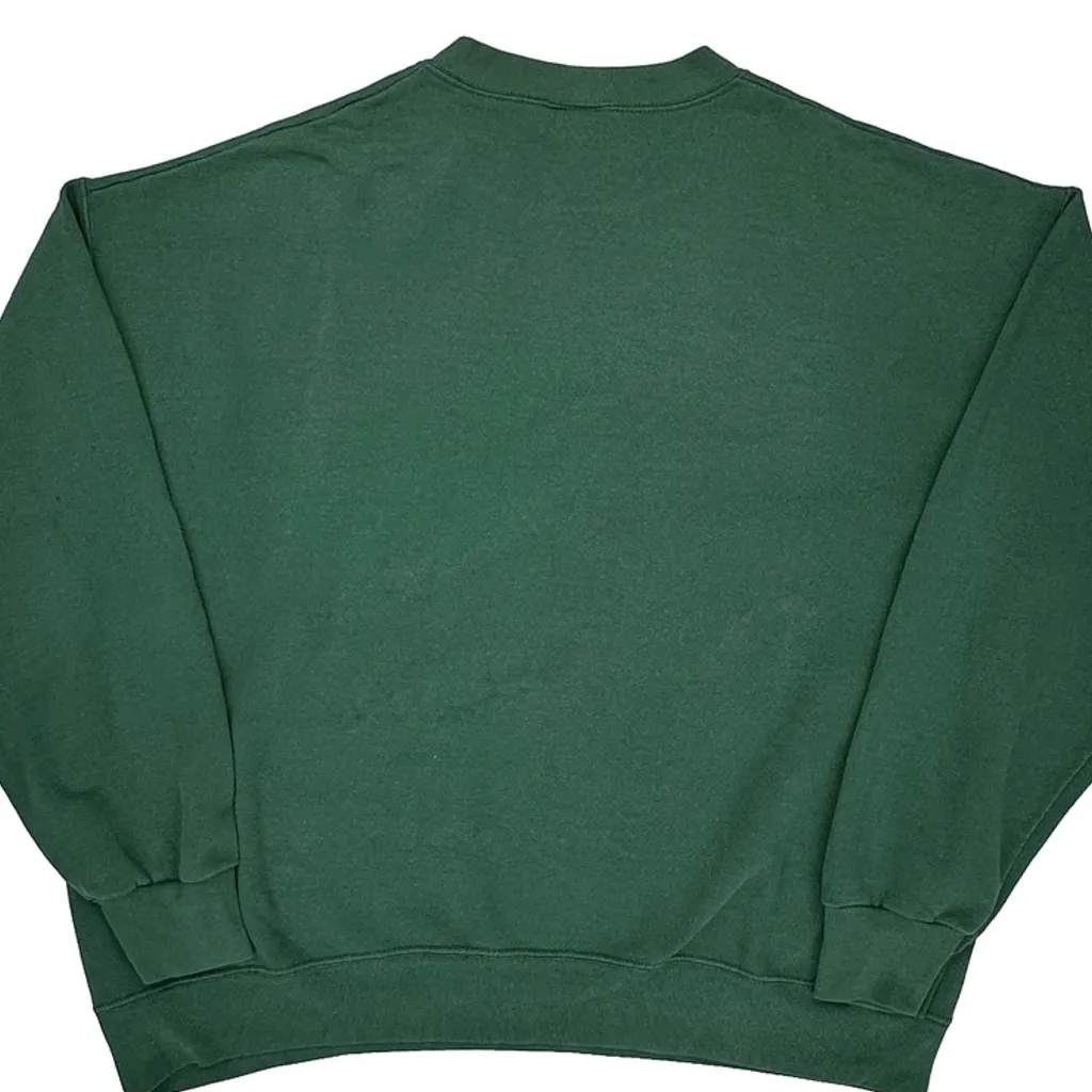 New York Jets Lee Sport Football Sweatshirt - XL Green Cotton - Image 7