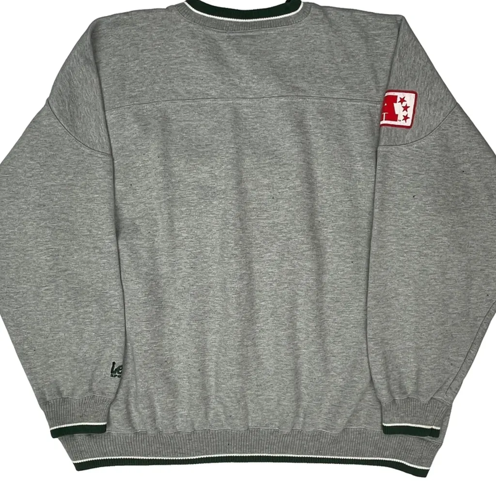 New York Jets Lee Sport Nfl Sweatshirt - 2XL Grey Polyester Blend - Image 7