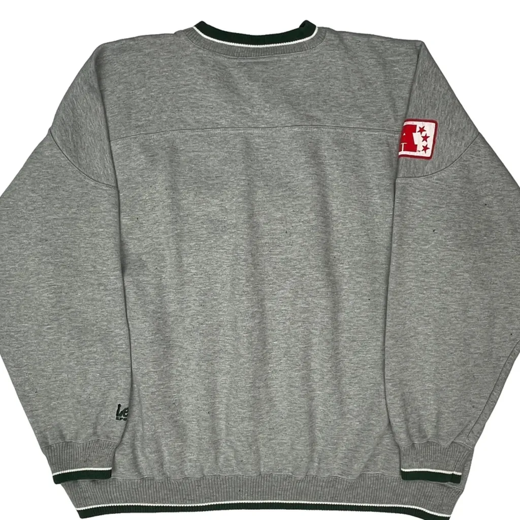 New York Jets Lee Sport Nfl Sweatshirt - 2XL Grey Polyester Blend - Image 8