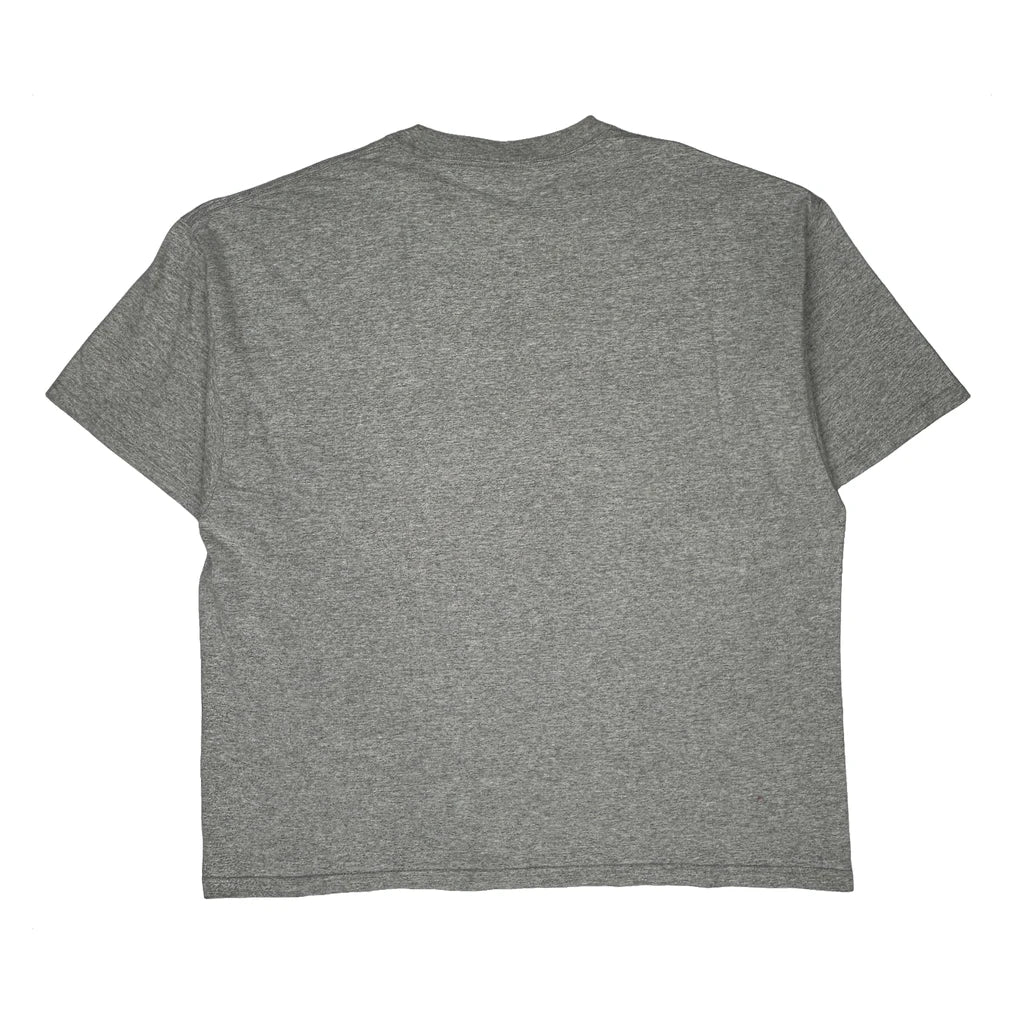 New York Mets Adidas Graphic T-Shirt - 2XL Grey Cotton - Image 2
