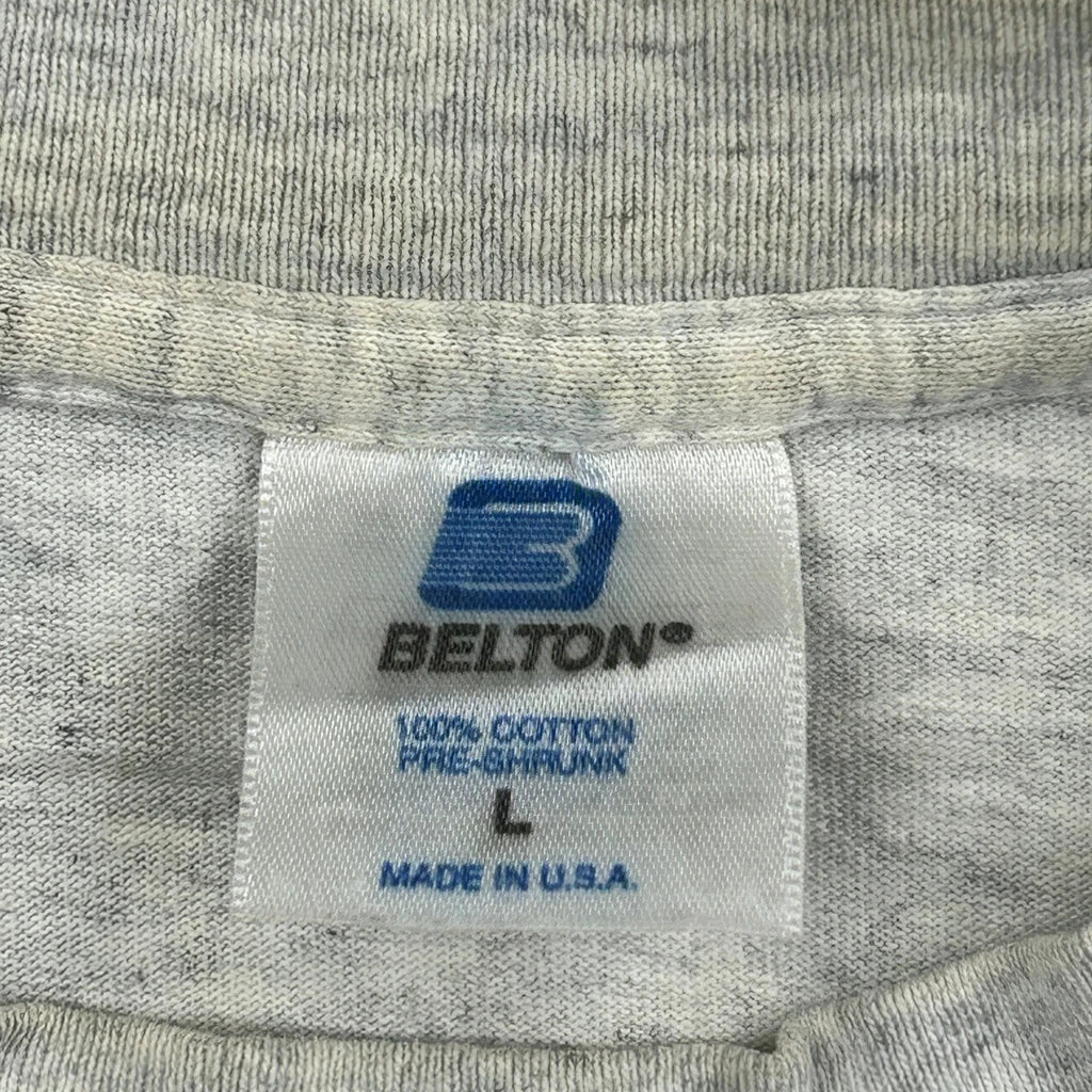 New York Rangers Belton Graphic T-Shirt - Large Grey Cotton - Image 3