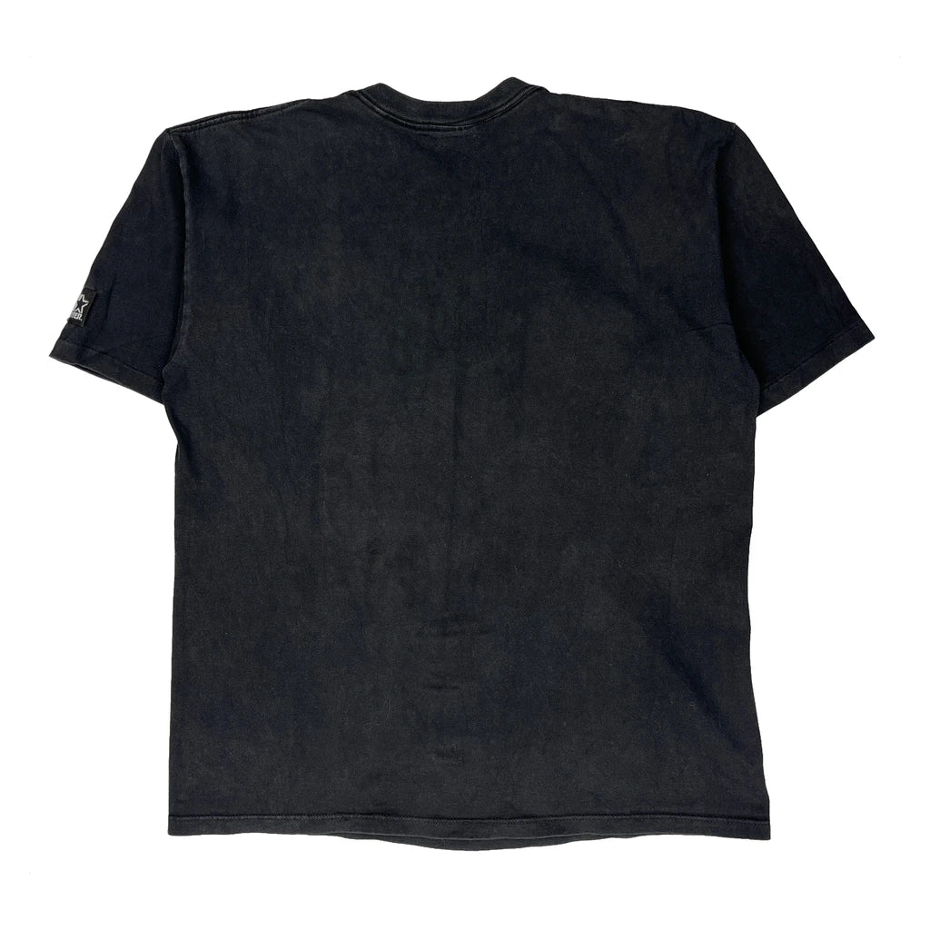 New York Rangers Starter Single Stitch T-Shirt - Large Black Cotton - Image 2