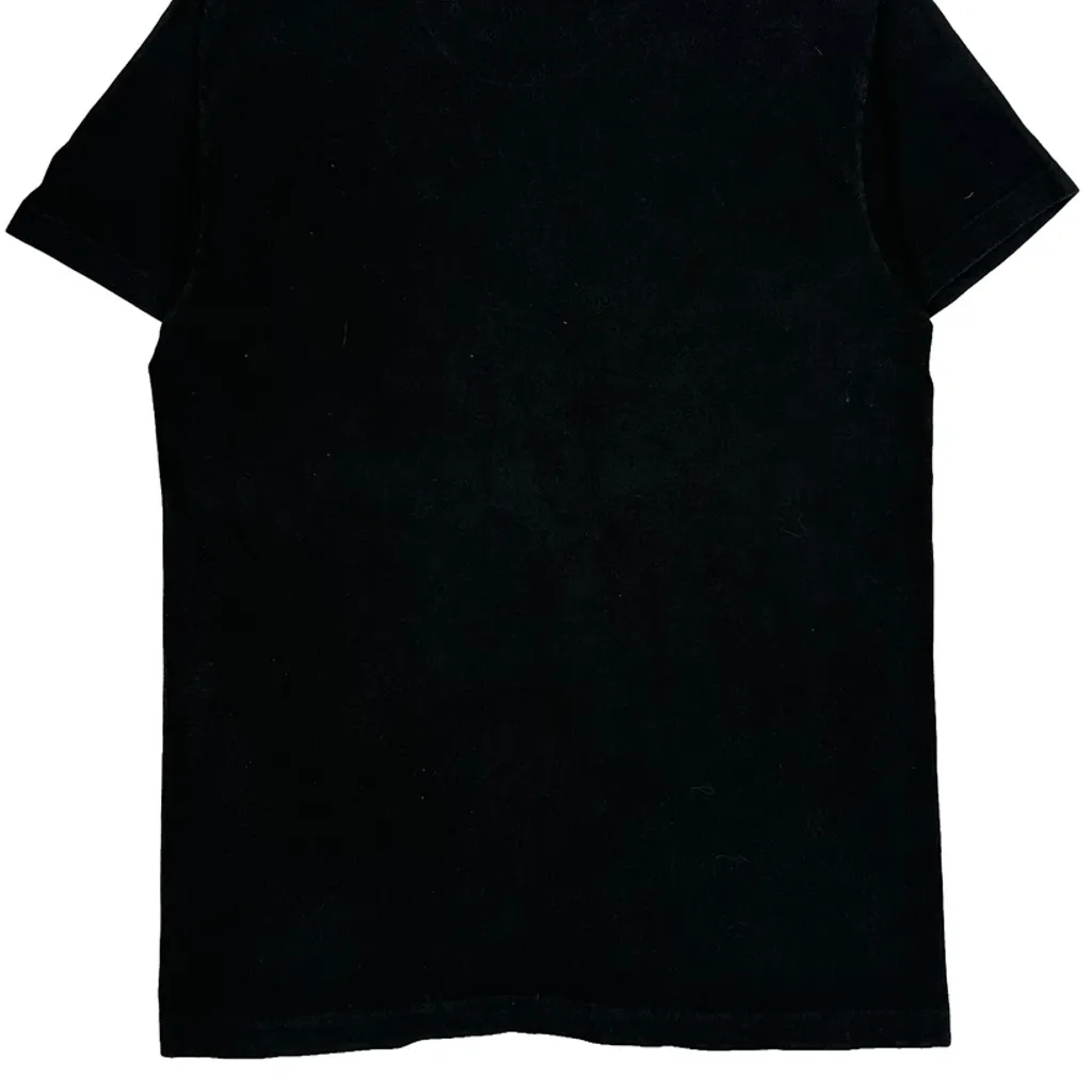 New York Skyline Fruit Of The Loom Single Stitch T-Shirt - Large Black Cotton - Image 7