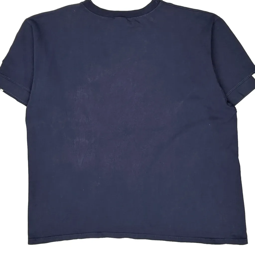 New York Yankees Adidas Graphic T-Shirt - 2XL Navy Cotton - Image 6