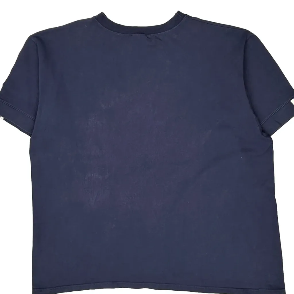 New York Yankees Adidas Graphic T-Shirt - 2XL Navy Cotton - Image 7
