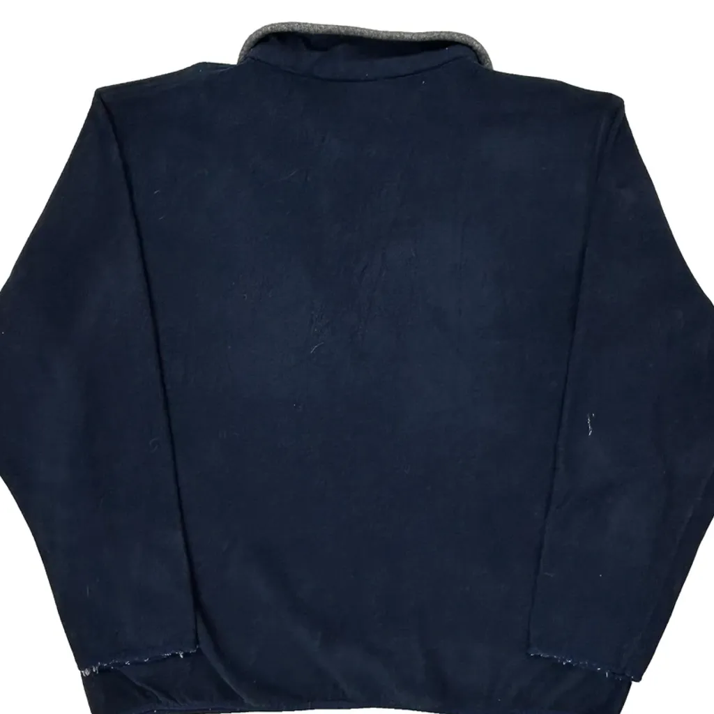 New York Yankees Majestic Collared Fleece - XL Navy Polyester - Image 7