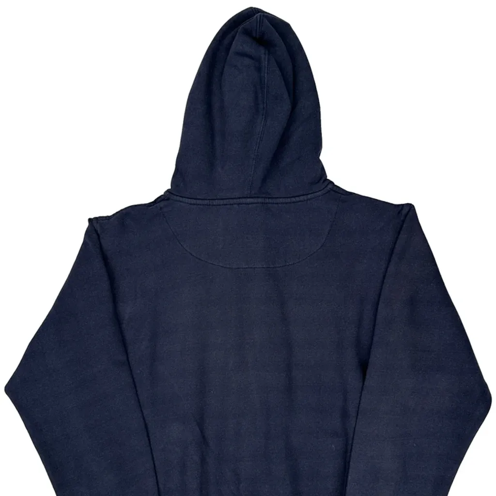 New York Yankees Majestic Graphic Zip Through Hoodie - Large Navy Cotton - Image 7
