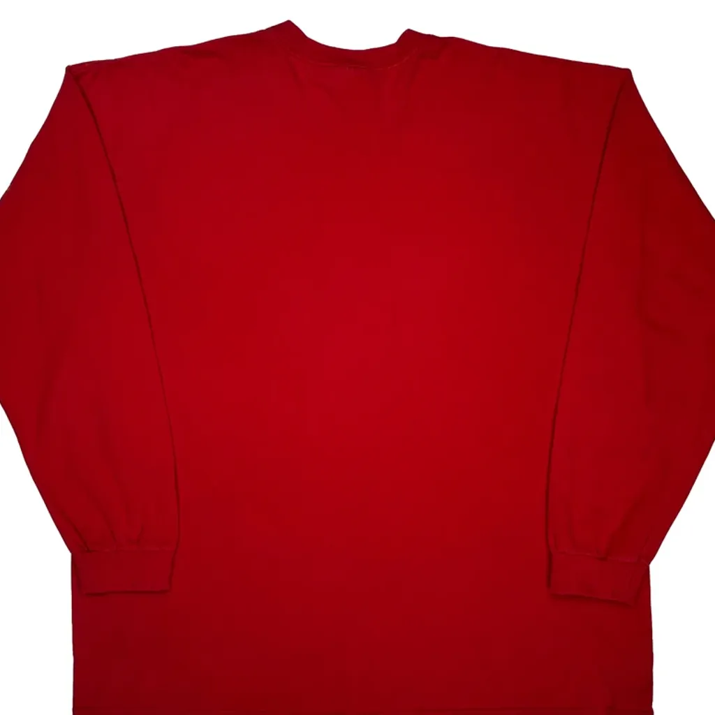 New York Yankees Nike Mlb Long Sleeve T-Shirt - 2XL Red Cotton - Image 7