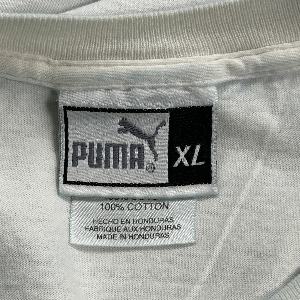 New York Yankees Subway Series 2000 Champions Puma Graphic T-Shirt - XL White Cotton - Image 3