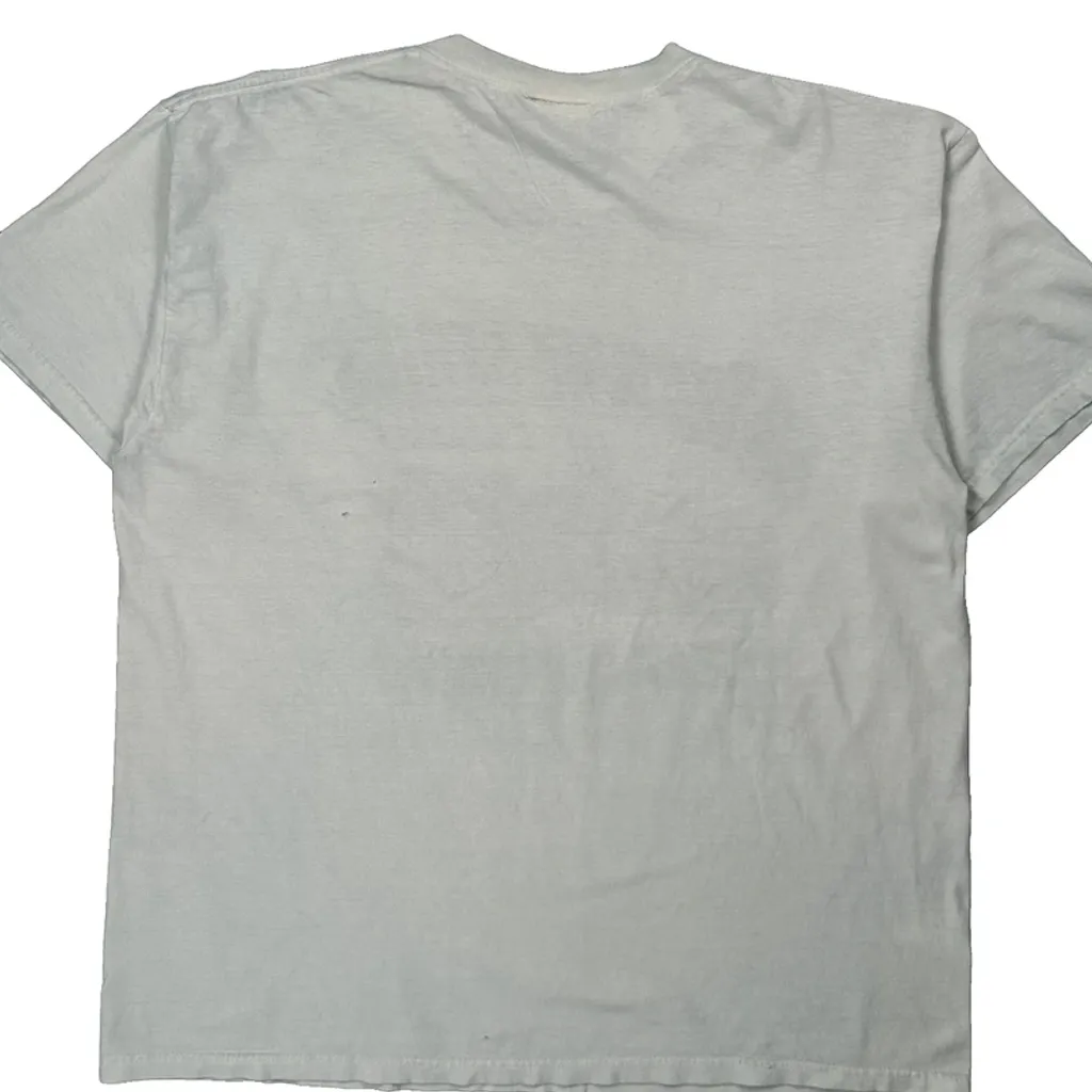 New York Yankees Subway Series 2000 Champions Puma Graphic T-Shirt - XL White Cotton - Image 7