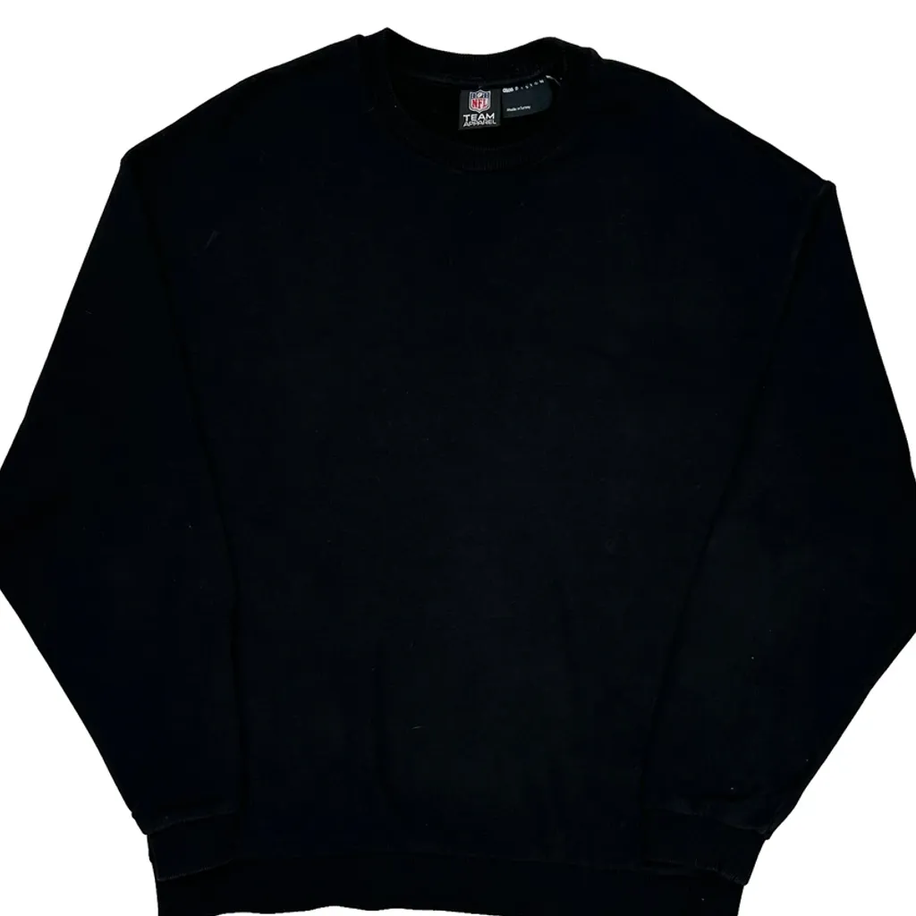 Nfl Asos Football Sweatshirt - Small Black Cotton - Image 4